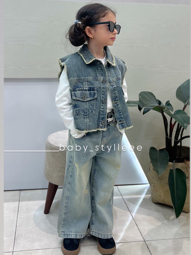 شلوار جین بگ بچگانه وارداتی