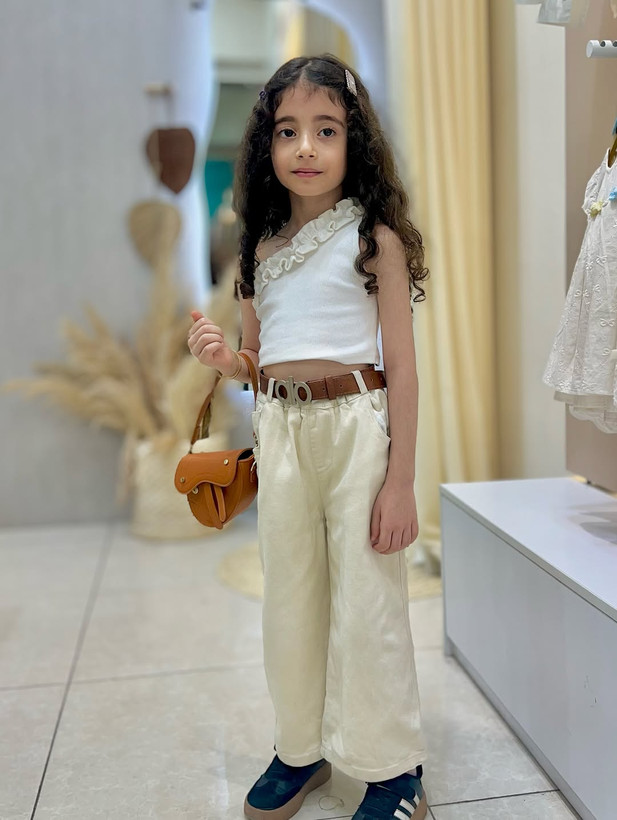 کراپ بچگانه دخترانه مدل رومی